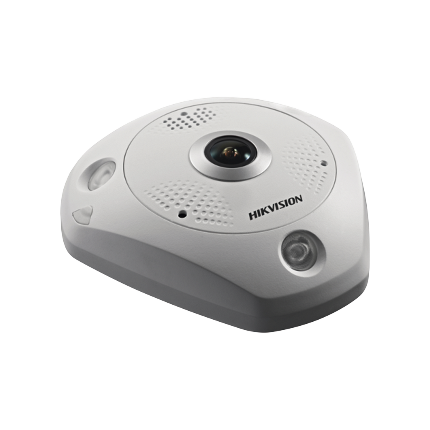 Fisheye IP 6 Megapixel / 180° - 360° / DEWARPING / dWDR / Uso en Interior / 15 mts IR / Entrada y Salida de Audio y Alarma / Múltiples Vistas / MicroSD