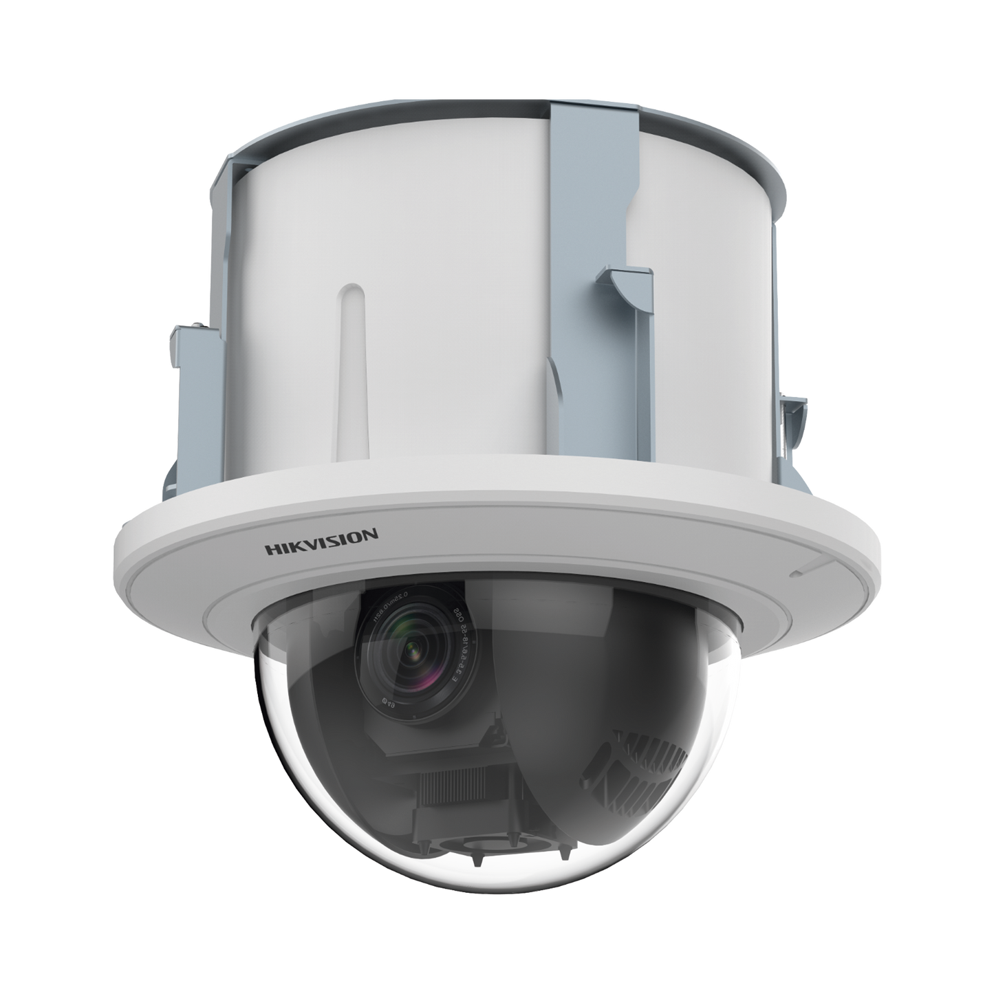 PTZ IP 2 Megapixel / 25X Zoom / Uso en Plafon / ACUSENSE / DARKFIGHTER  / IK10 / Entrada y Salida de Audio y Alarmas / WDR 120 dB /  HLC / EIS / PoE+ / Metal / microSD