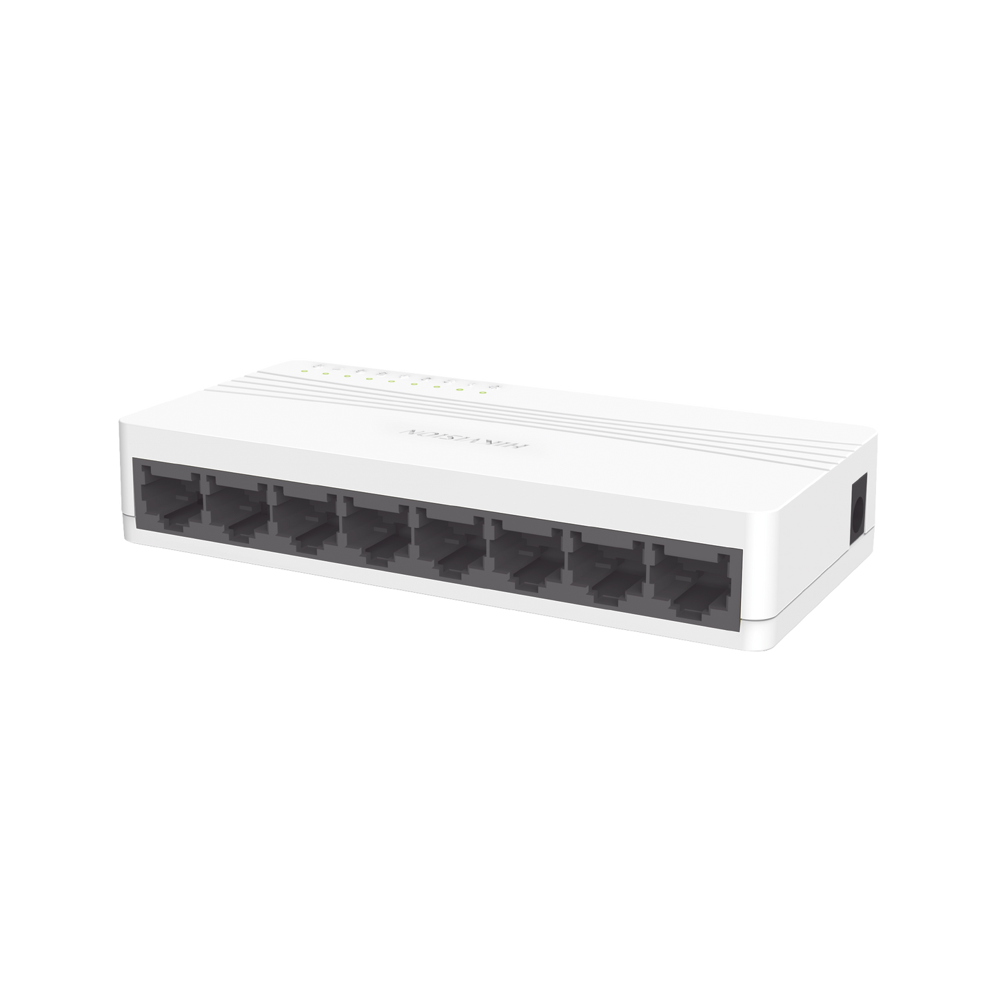 Switch No Administrable de Escritorio de 8 Puertos / Fast Ethernet  10 / 100 Mbps / Diseño Compacto y Estetico