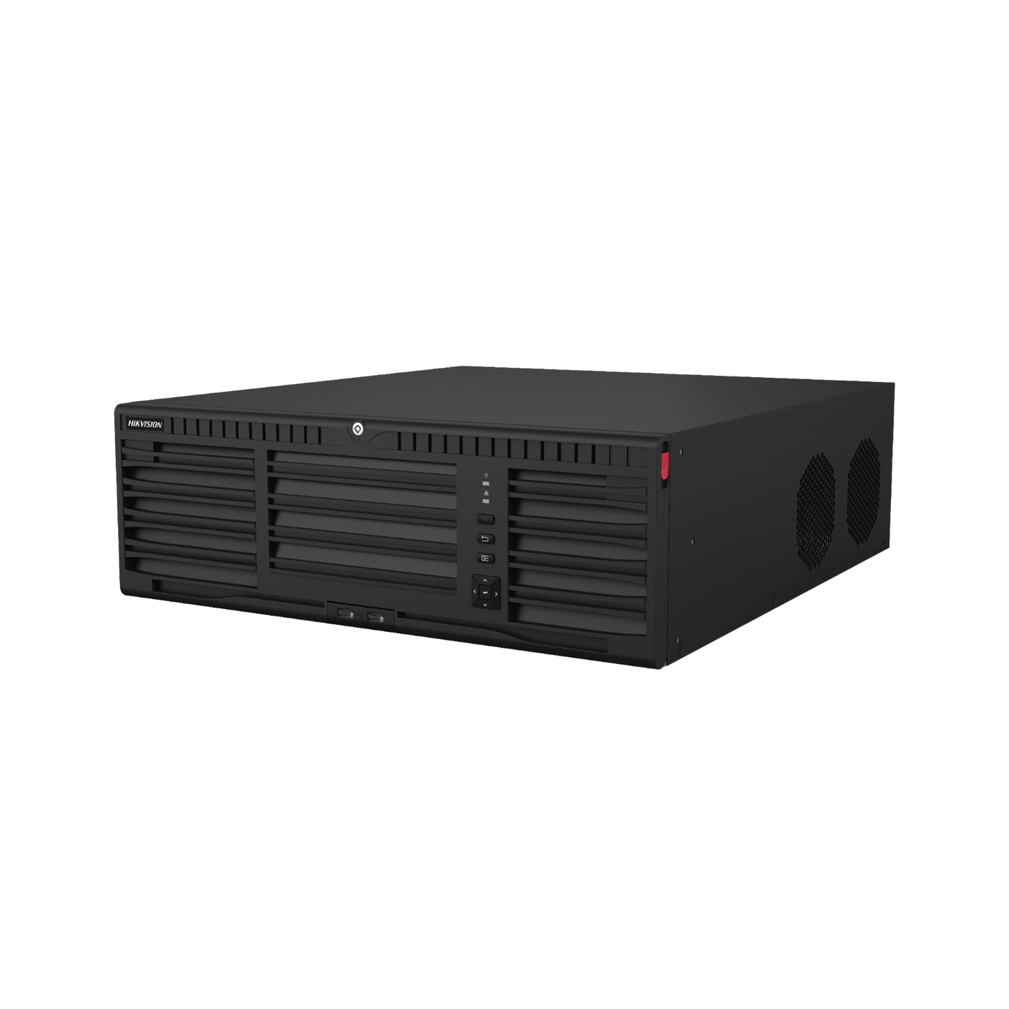 [Doble Poder de Decodificación] NVR 32 Megapixel (8K) / 64 Canales IP / AcuSense / ANPR / Conteo de Personas / Heat Map / 16 Bahías de Disco Duro /  Soporta RAID con Hot Swap / 2 HDMI en 8K / Soporta POS / Alarmas I/O  / Smart Search
