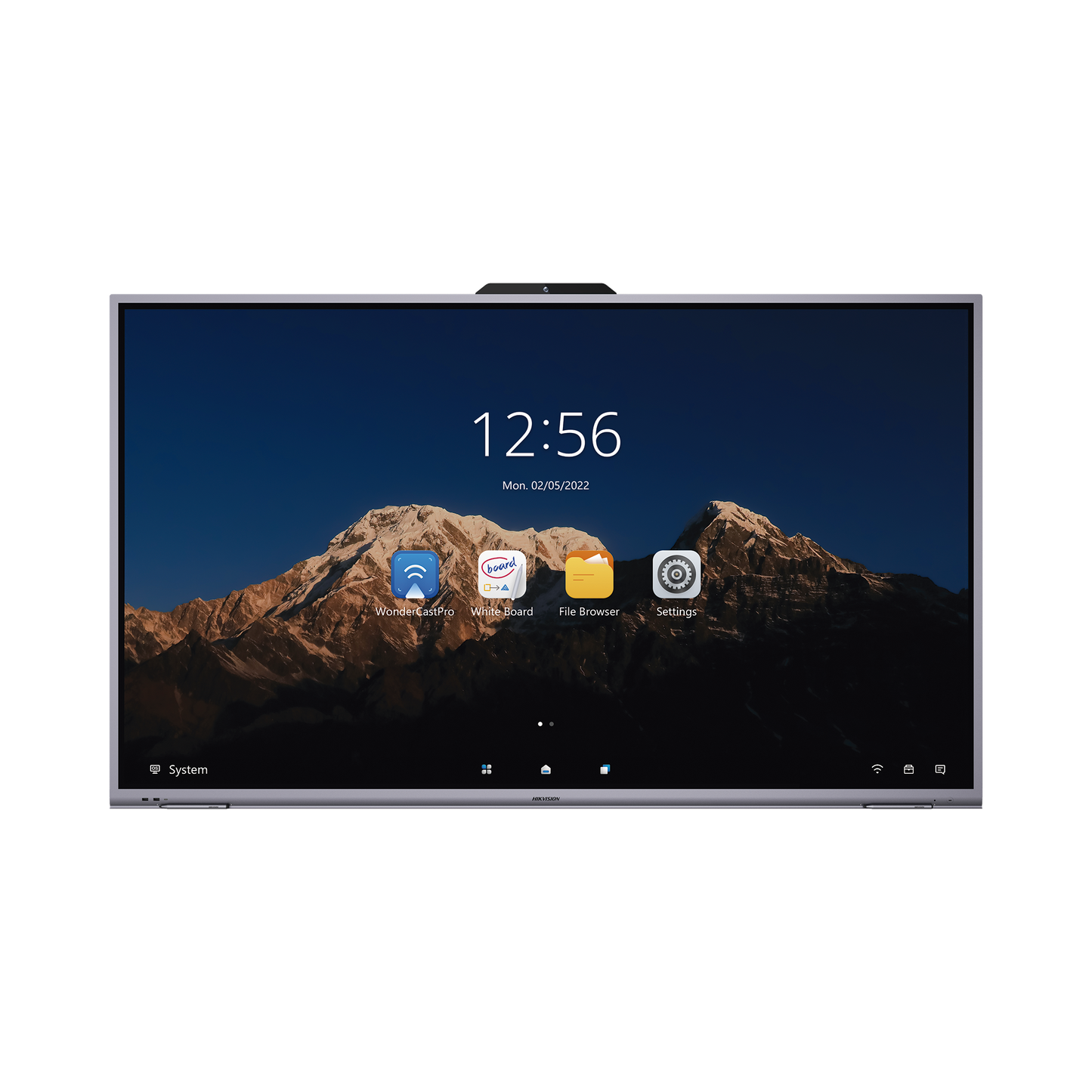 Pantalla Interactiva Touch de 75" Android 11 / Cámara Web 8 MP / Resolución 4K / Bocinas Integradas / Entradas HDMI y VGA / Incluye 2 Lápices para Escribir