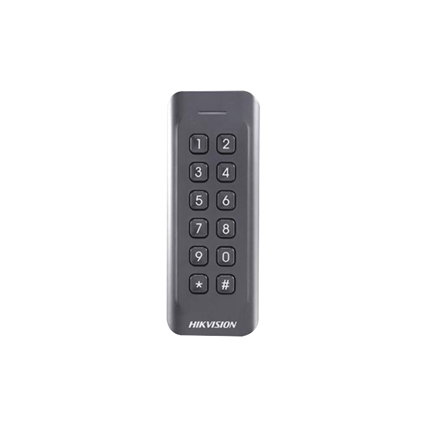Lector de Tarjetas PROX EM y Contraseñas / Exterior IP65 / Wiegand / Compatible con Cualquier Panel / PERFIL DELGADO y ESTETICO / Indicador LED