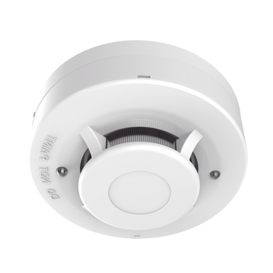 Detector de Humo Fotoeléctrico No Direccionable de 4 Hilos / Soporta Funcionalidad Autónoma (Buzzer Integrado) / Indicadores LED