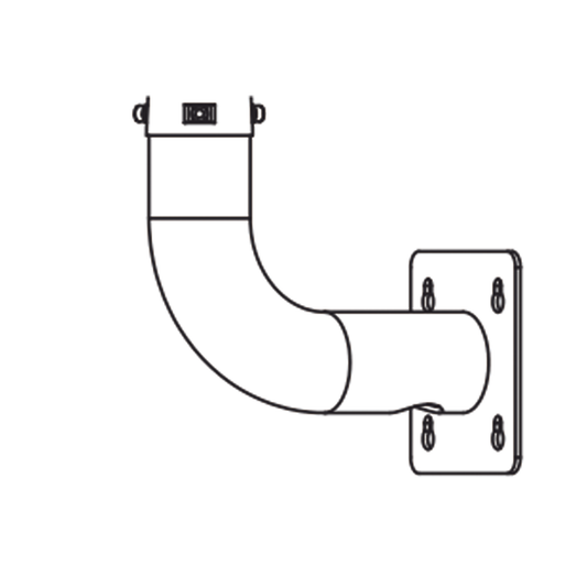 Montaje de Pared para Cámaras DS-TGC / Ideal para Soluciones ANPR