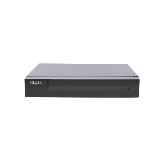 DVR 4 Canales TurboHD + 2 Canales IP / 4 Megapíxel Lite / Audio por Coaxitron / 1 Bahía de Disco Duro / H.265+ / Salida de Video en Full HD