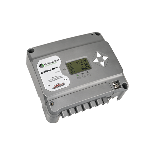 Controlador de Carga Solar EcoBoost MPPT 30A con Pantalla