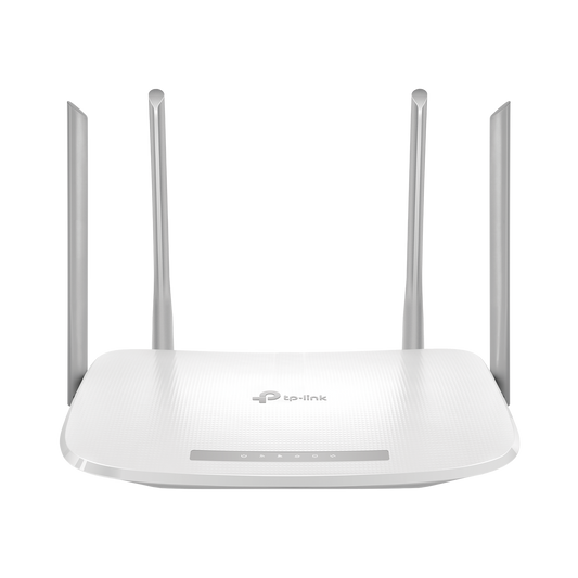 Router Inalámbrico ISP doble banda AC, 2.4 GHz y 5 GHz Hasta 1167 Mbps, 4 antenas externas omnidireccional, 3 Puertos LAN 10/100/1000 Mbps, 1 Puerto WAN 10/100/1000 Mbps