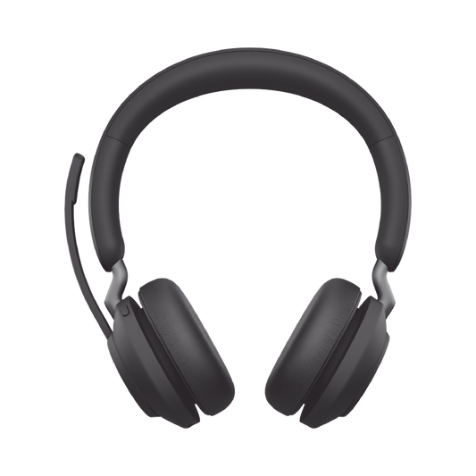 Jabra Evolve2 65, Auricular stereo versión UC, dongle USB-A con cancelación de ruido (26599-999-999)