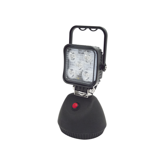 Lámpara de trabajo de mano, con batería recargable y montaje magnético, IP67
