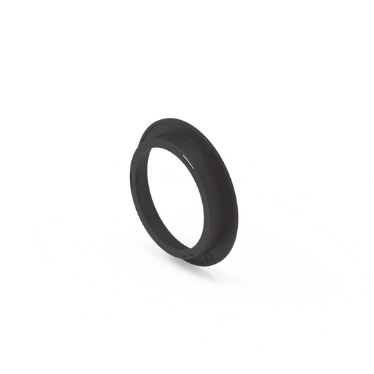 Brida de policarbonato, Color Negro, Accesorio para plafón Serie ED3040