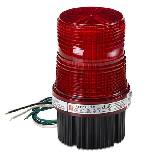 Estrobo fireball Para Ubicaciones Peligrosas, UL y cUL, 12-24 Vcc, rojo