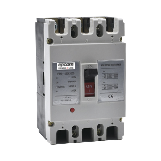 Protección Térmica/ Interruptor 3P, 100A,  Corriente Alterna  690 V CA Trifásica.