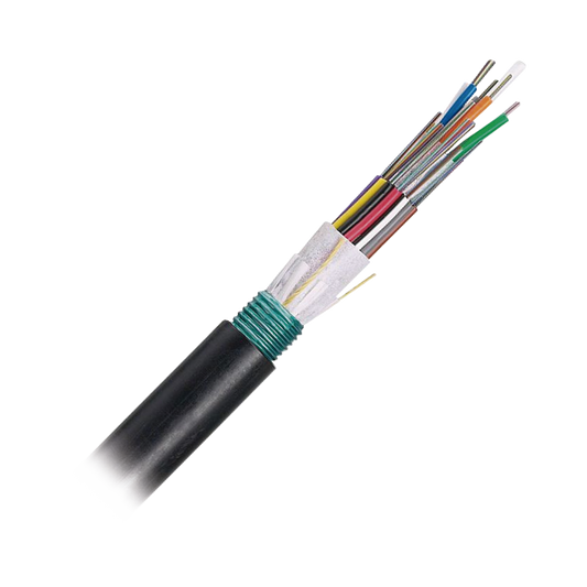 Cable de Fibra Óptica de 6 Hilos, OSP (Planta Externa), Armada, 250um, Monomodo OS2, Precio Por Metro