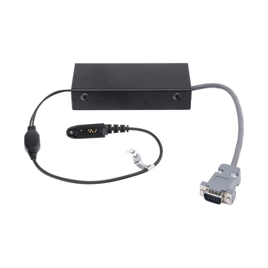 Interfaz de conexión para radio Kenwood y sistemas PoC / Compatible con radio TE320 / Gabinete metálico / Conector DB15