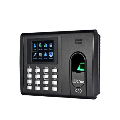 Checador de Huella y Tarjetas para Tiempo y Asistencia con Batería de Respaldo/ Comunicación TCP/IP /  Salida de relevador para cerradura