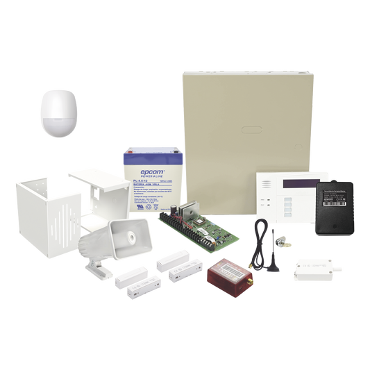 KIT de Alarma VISTA48/6160RF con 2 AÑOS de Comunicación Ilimitada 4GLTEM / 5G