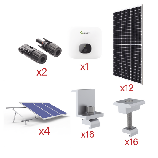 Kit para Interconexión a la Red Eléctrica de CFE de 6 kW con Salida de 220 Vca.