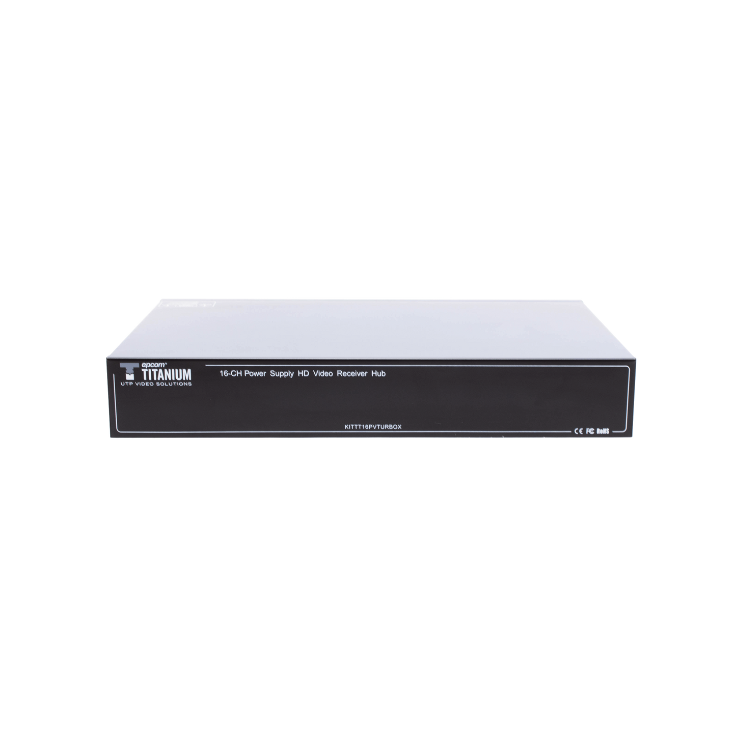 (SOLO RECEPTOR) TRANSCEPTOR ACTIVO DE 16 CANALES / VIDEO+PODER en un solo Cable UTP / 150 metros en 4K, 200 metros en 5 MP/ Envía 36 Vcc y Recibe 12 Vcc / TODO INCLUIDO PARA RACK / HD-TVI/CVI/AHD/CVBS / SIN RUIDO / INSTALACIÓN LIMPIA.