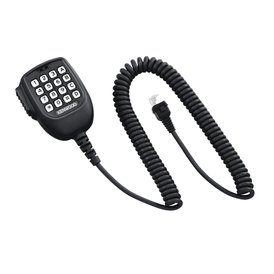 Micrófono con DTMF. Compatible con radios móviles Serie NX-1000/3000/5000, TK-7302/8302/7360/8360