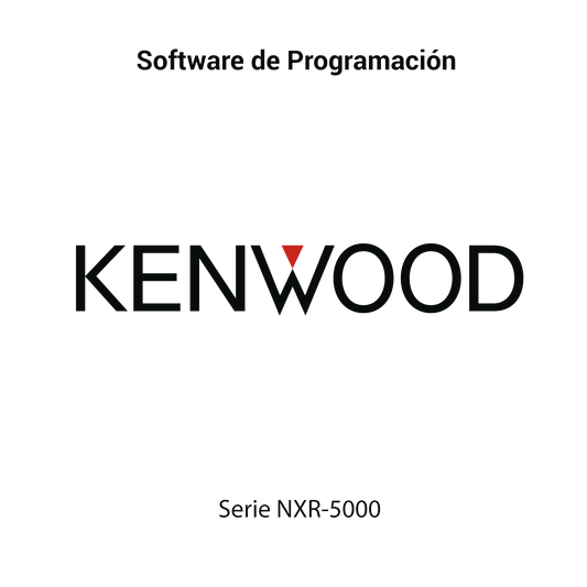 Software de programación para repetidores serie NXR-5000 ( NXR-5700 NXR-5800 NXR-5900 )