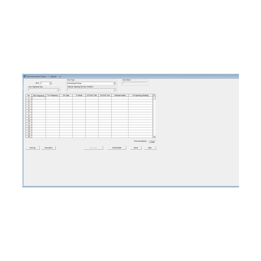 Software de programación para radios NX-1200 NX-1300 NX-1700 NX-1800 (serie NX-1000)