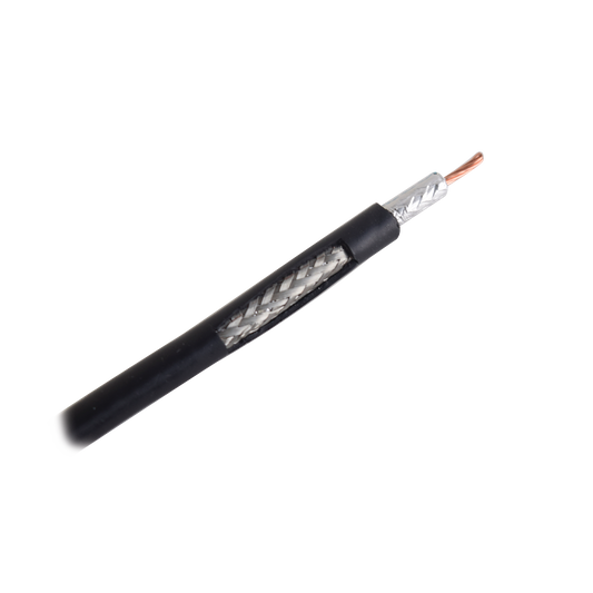 Carrete de 305 Metros (1000 Pies), Cable Coaxial Ultra Flexible LMR240UF de 50 Ohm, Conductor Central de Cobre Trenzado