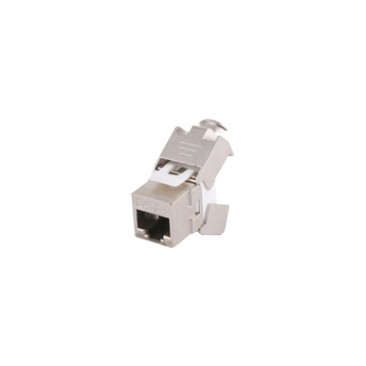 Módulo Jack Keystone Cat5e Blindado (STP) sin Herramienta (Toolless)