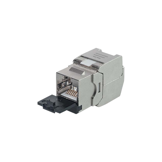 Módulo Jack STP Keystone Toolless (Sin Herramienta) CAT6A con Tapa