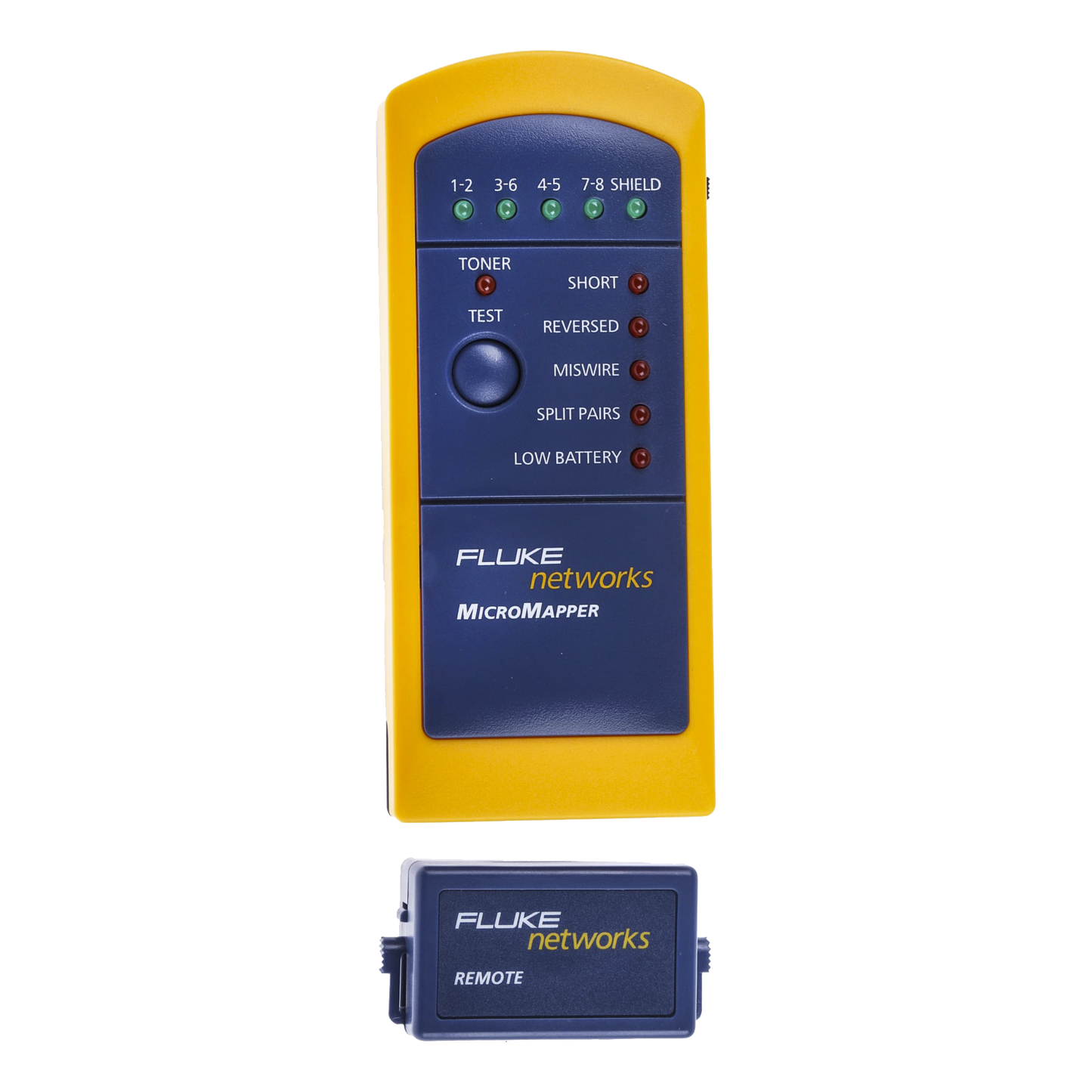 Probador de Mapa de Cableado MicroMapper, para Verificar Rápida y Fácilmente la Integridad del Cableado de Par Trenzado de Ethernet