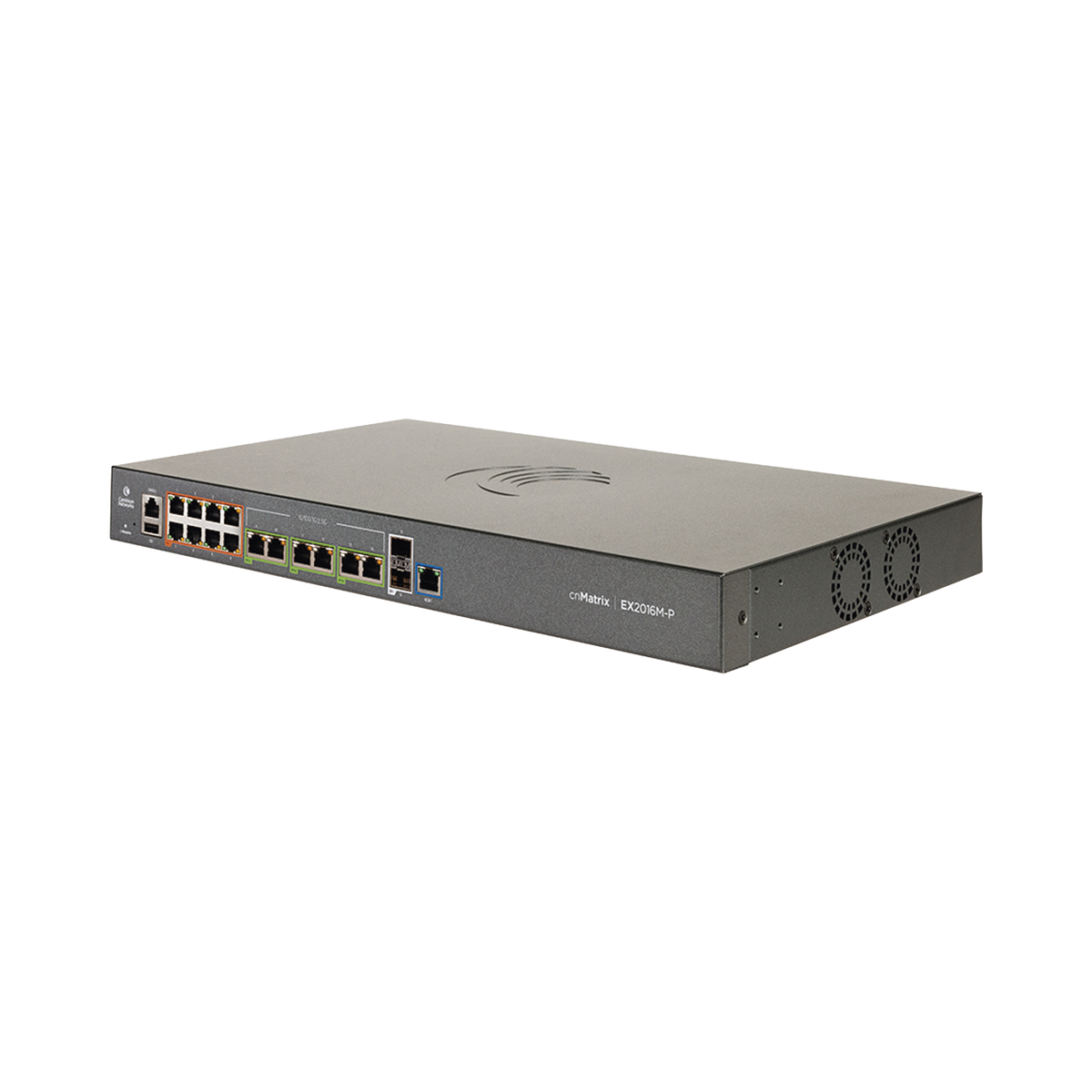 Switch PoE cnMatrix EX2016M-P de 16 puertos (8x 802.3af/at Gigabit, 6x ...