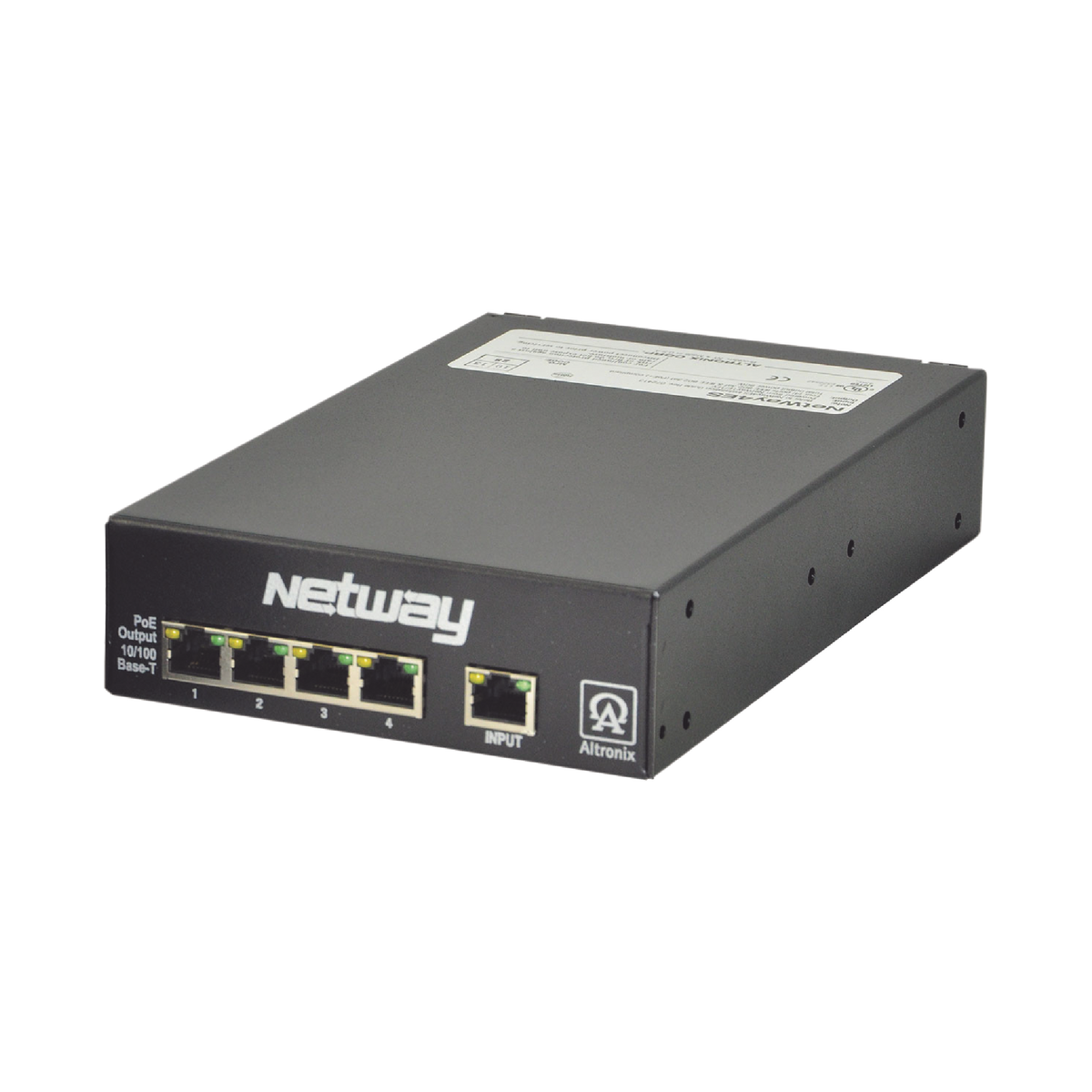 Switch de 4 puertos PoE+ – CollinsElectronics
