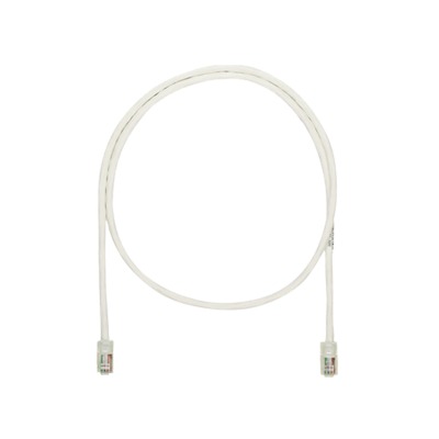 Cable de Parcheo UTP Categoría 5e, con Plug Modular en Cada Extremo - 4.3 Metros (14.11 Pies) - Blanco Mate