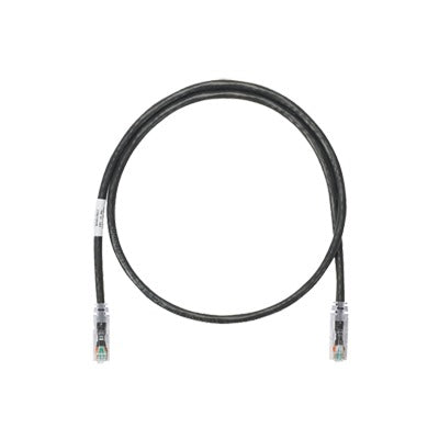 Cable de Parcheo UTP Categoría 6, con Plug Modular en Cada Extremo - 3 Metros (9.84 Pies) - Negro