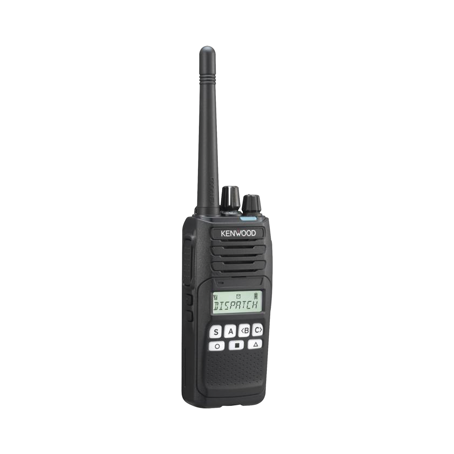 Radio portátil UHF 450-520 MHz, Digital DMR-Analógico, 5 Watts, 260 Canales, Roaming, Encriptación, GPS*, Inc. antena, batería, cargador y clip