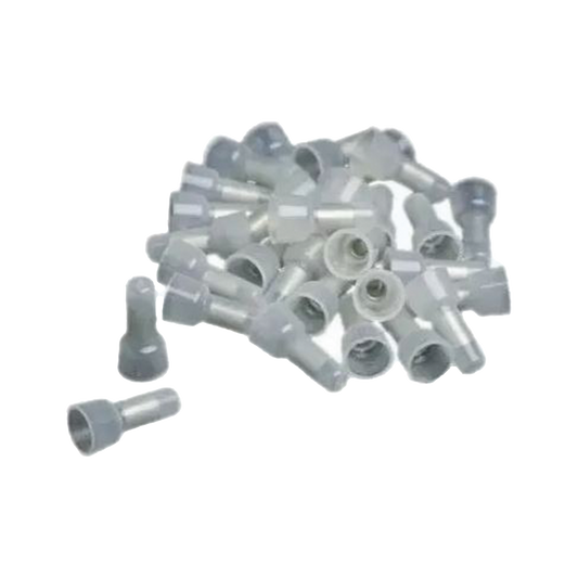 Bolsa con 250 Terminales tipo Campanas / Capuchón para empalme final de cable calibre 14-22Awg