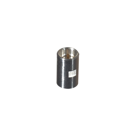 Adaptador Universal Hembra UNIDAPT a Hembra, Plata / Oro / Teflón.