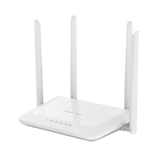 Home Router Inalambrico Wi-Fi5 Doble Banda, 1 Puerto Wan 10/100 y 3 Puertos Lan 10/100 Hasta 1,200 Mbps