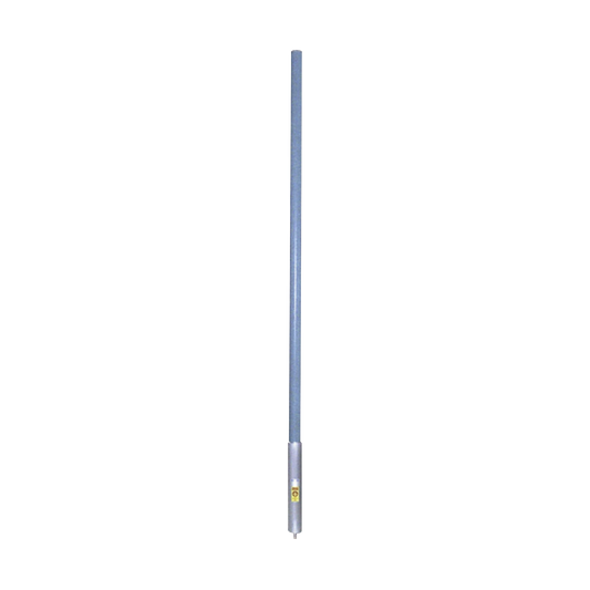 Antena Colineal "Aurora", Omni de Fibra de Vidrio para Base, 380-400 MHz, 6 dB, 500 Watt, Conector DIN 7-16 Hembra, Inclinación Opcional "Tilt" de 0, 3, o 6 Grados.