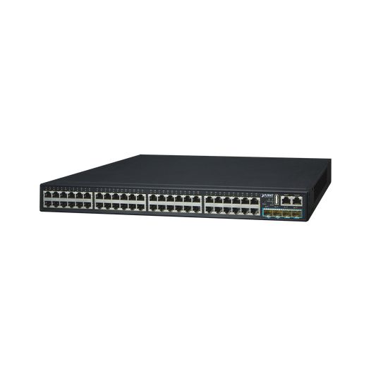 Switch Administrable Stackeable Capa 3, 48 Puertos 10/100/1000T, 4 Puertos 10G SFP+