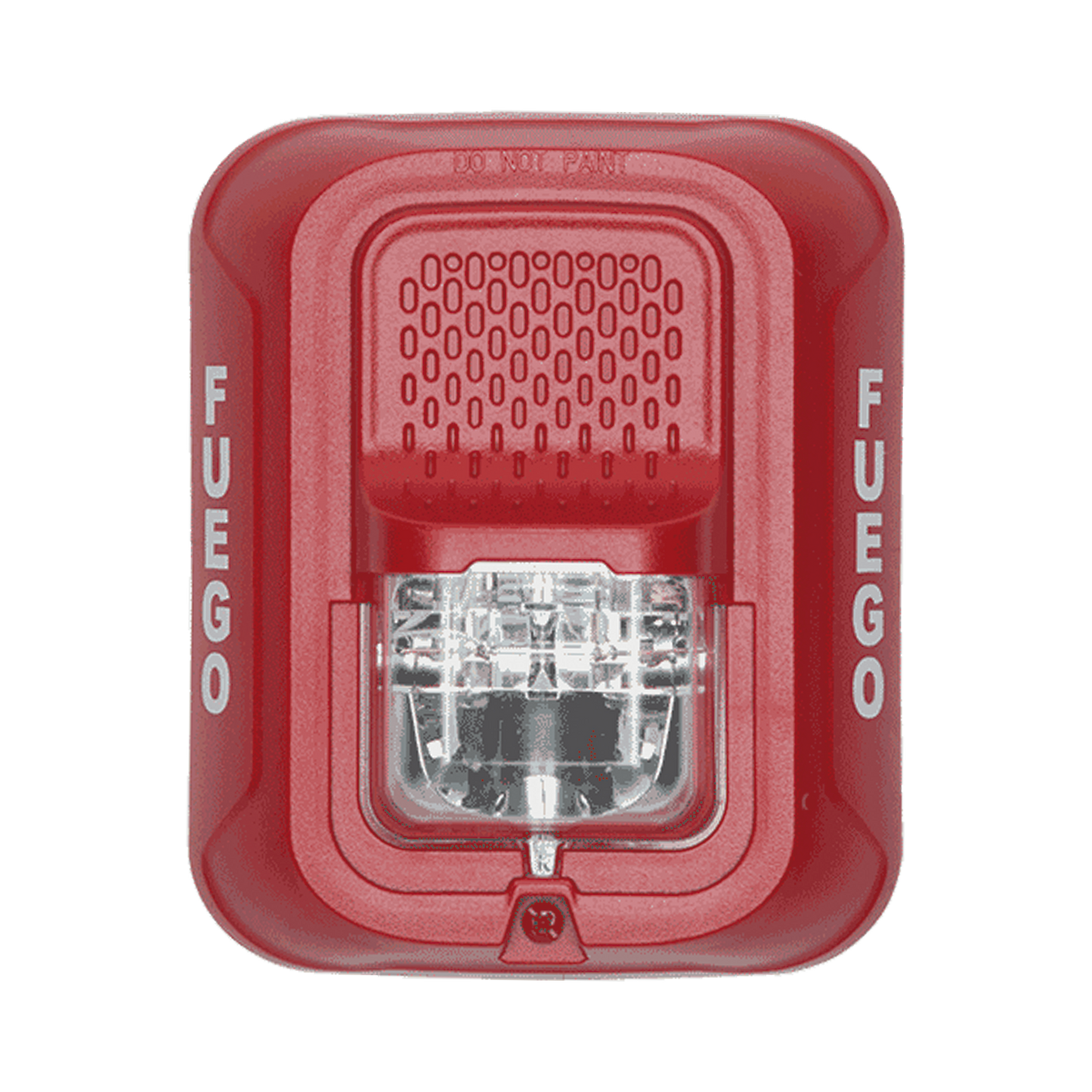 Lámpara Estroboscópica para Montaje en Pared, Color Rojo, Nivel de Candelas Seleccionable, Nuevo Diseño Moderno y Elegante y Menor Consumo de Corriente