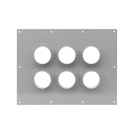 Placa Pasamuro con Capacidad de 6 Botas de 4