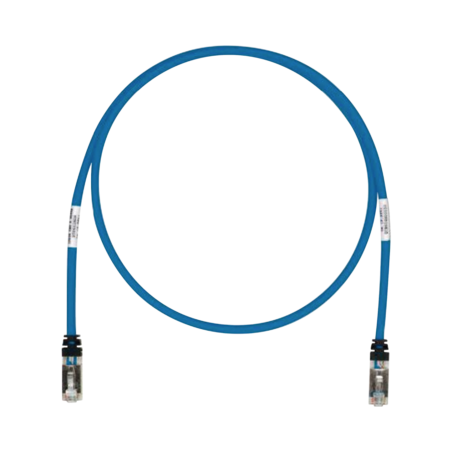 Patch Cord Cat6A, Blindado S/FTP, CM/LS0H, 0.91 Metros (3 Pies), Color Azul