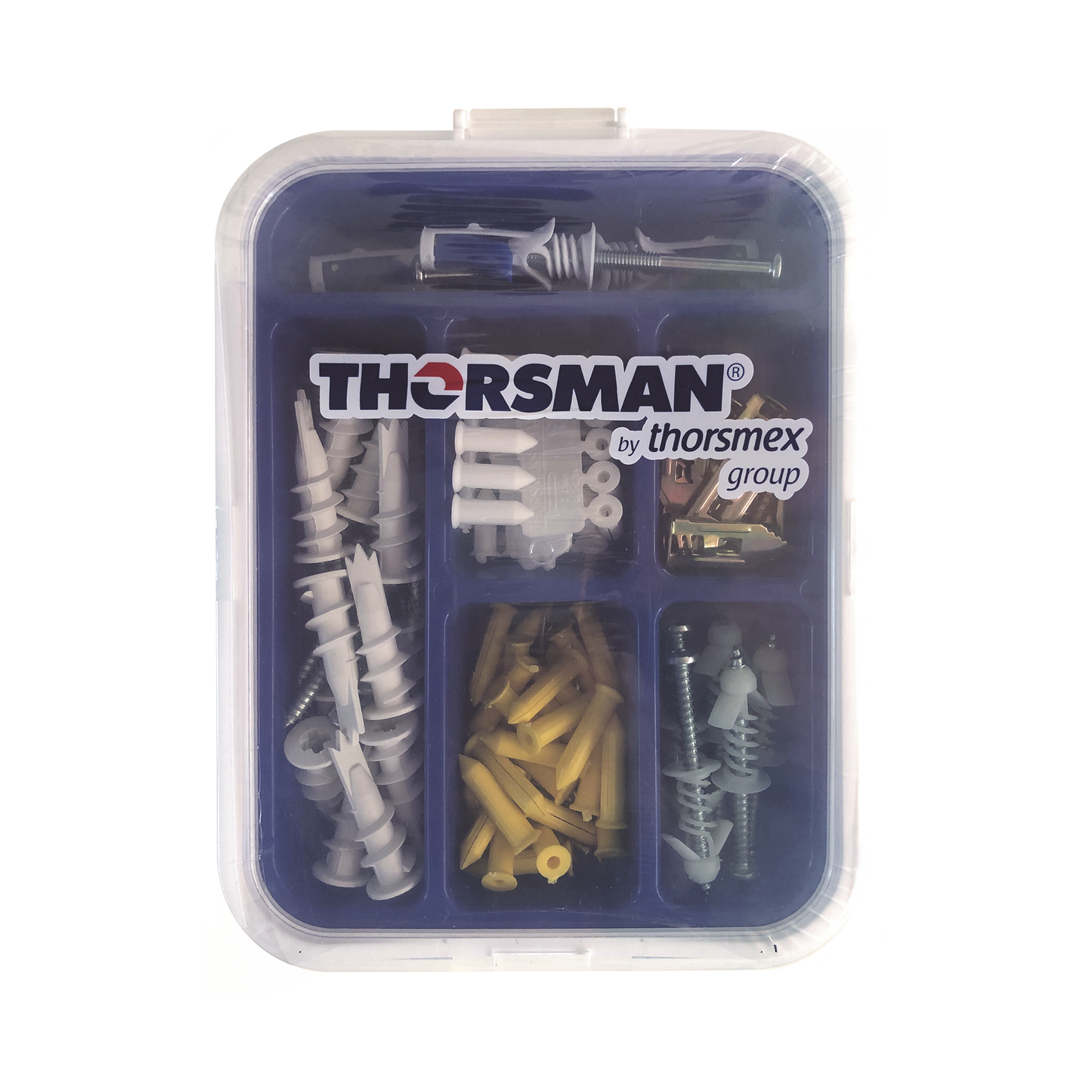 Kit para Sistemas de Fijación en Yeso, Muros Falsos, Tabique hueco, Uso en interiores  (91 piezas)