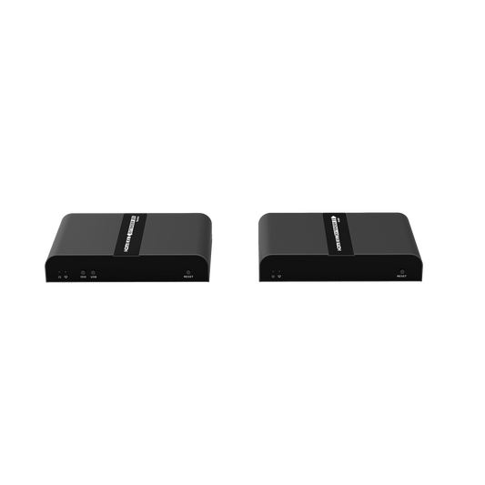 Kit extensor KVM (HDMI y USB 2.0) hasta 100 metros / Resolución 4K @ 30 Hz / Cat 6/6A/7 / CERO LATENCIA / Salida Loop / Soporta Switch Gigabit para control KVM múltiple / Soporta hasta 253
