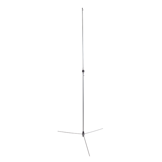 Antena Base VHF, Omnidireccional, Rango de Frecuencia 136 - 174 MHz, 6dB.