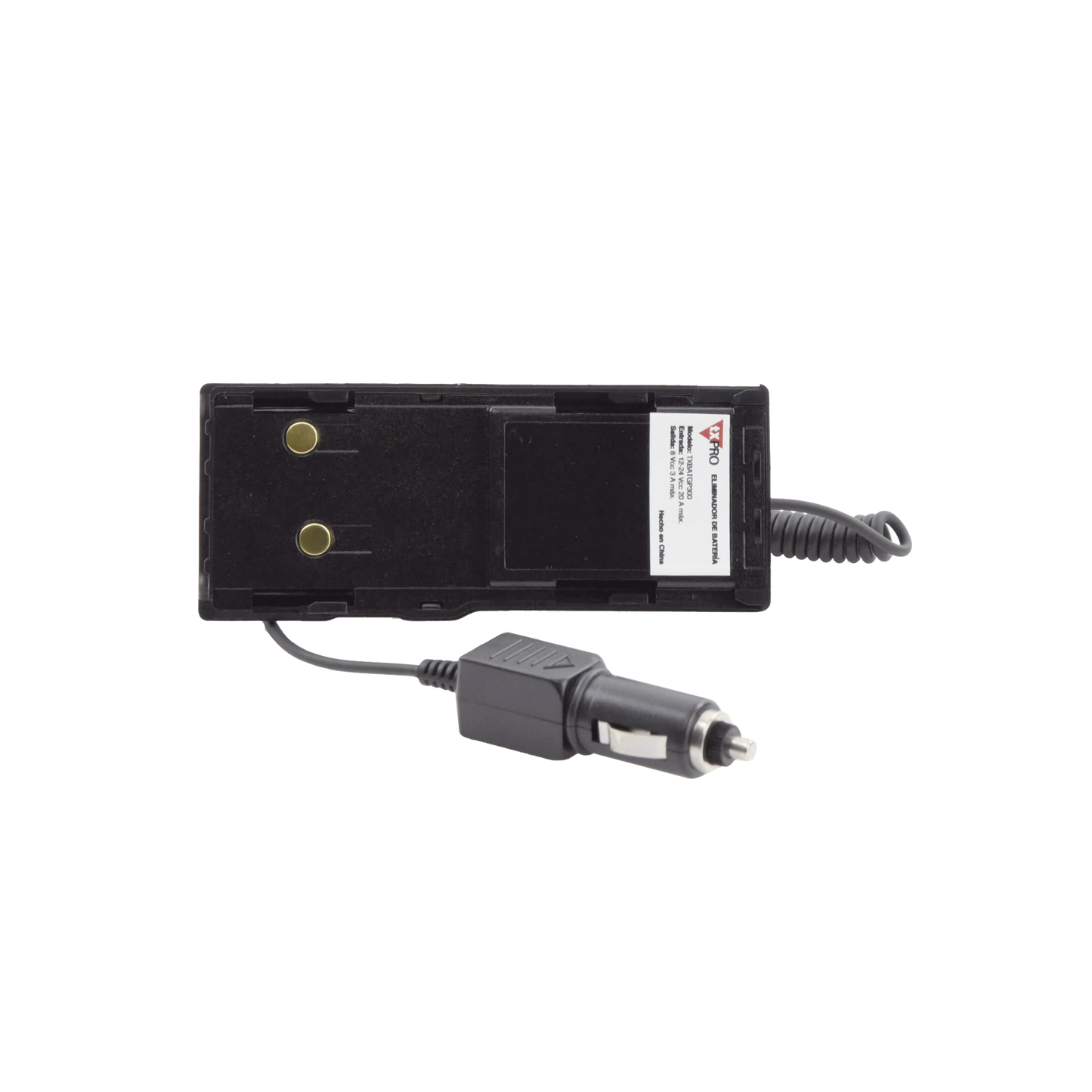Cable Adaptador de Corriente para vehículo para radios Motorola GP300 alternativa  de bateria HNN9628