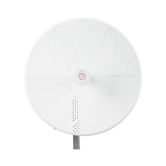 Antena direccional para C5x, C6x, B6X y B5x, Guía de onda para mantener la integridad de la señal y minimiza la pérdida en transmisión , 4.9 - 6.5 GHz, 3 ft, Ganancia de 34 dBi, Montaje incluido