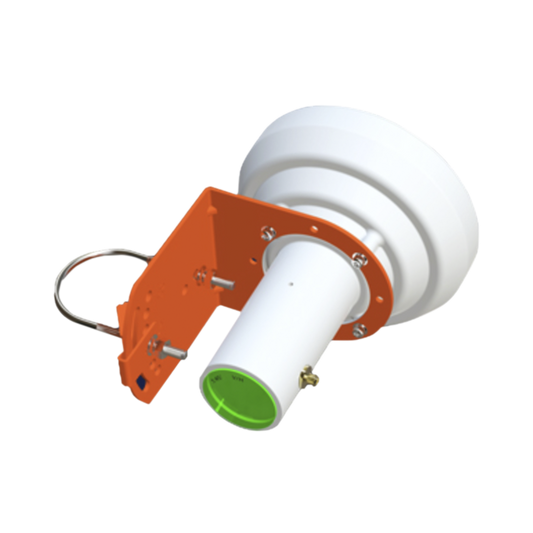 Antena Tipo Horn de 45 °, 15 dBi, 4.9 - 7GHz, Ideal para ambientes de alto ruido,  Tipo de conector RPSMA, con montaje y jumpers incluidos