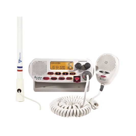 Kit de radio MRF45D y antena marina TX-5206-SYS