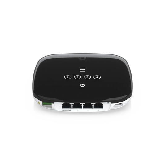 UFiber WiFi 6 GPON CPE con WiFi 802.11ax + 4 puertos GbE LAN y 1 puerto GPON WAN